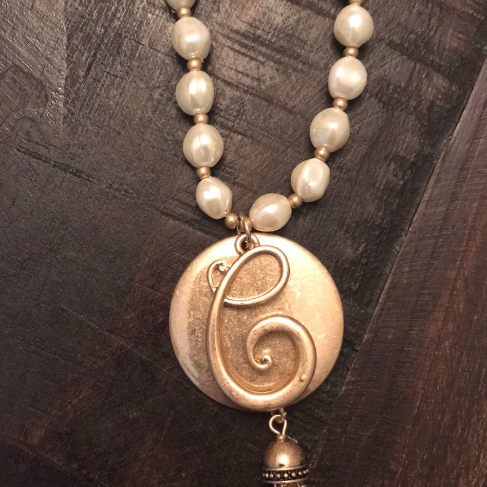 “C” Necklace - Picture 2 of 3